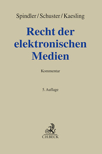 Vorderes Coverbild Recht der elektronischen Medien