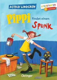 Vorderes Coverbild Pippi findet einen Spunk
