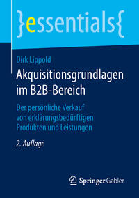 Vorderes Coverbild Akquisitionsgrundlagen im B2B-Bereich