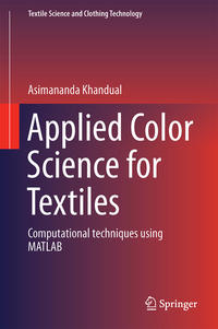 Vorderes Coverbild (hohe Qualität) Applied Color Science for Textiles