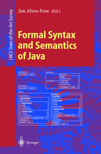 Vorderes Coverbild Formal Syntax and Semantics of Java