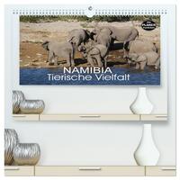 Vorderes Coverbild Namibia - Tierische Vielfalt (Planer) (hochwertiger Premium Wandkalender 2026 DIN A2 quer), Kunstdruck in Hochglanz