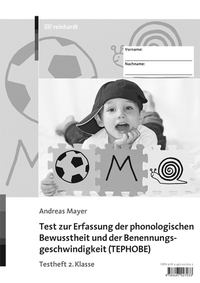 Vorderes Coverbild Test zur Erfassung der phonologischen Bewusstheit und der Benennungsgeschwindigkeit (TEPHOBE)