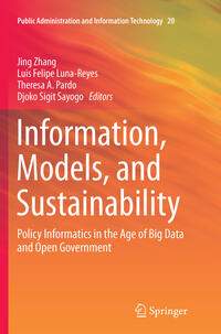 Vorderes Coverbild Information, Models, and Sustainability