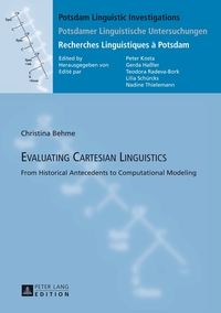 Vorderes Coverbild Evaluating Cartesian Linguistics