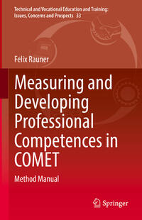 Vorderes Coverbild Measuring and Developing Professional Competences in COMET