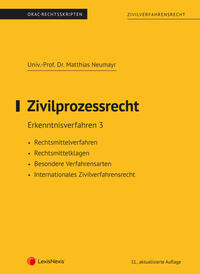 Vorderes Coverbild Zivilprozessrecht Erkenntnisverfahren 3 (Skriptum)