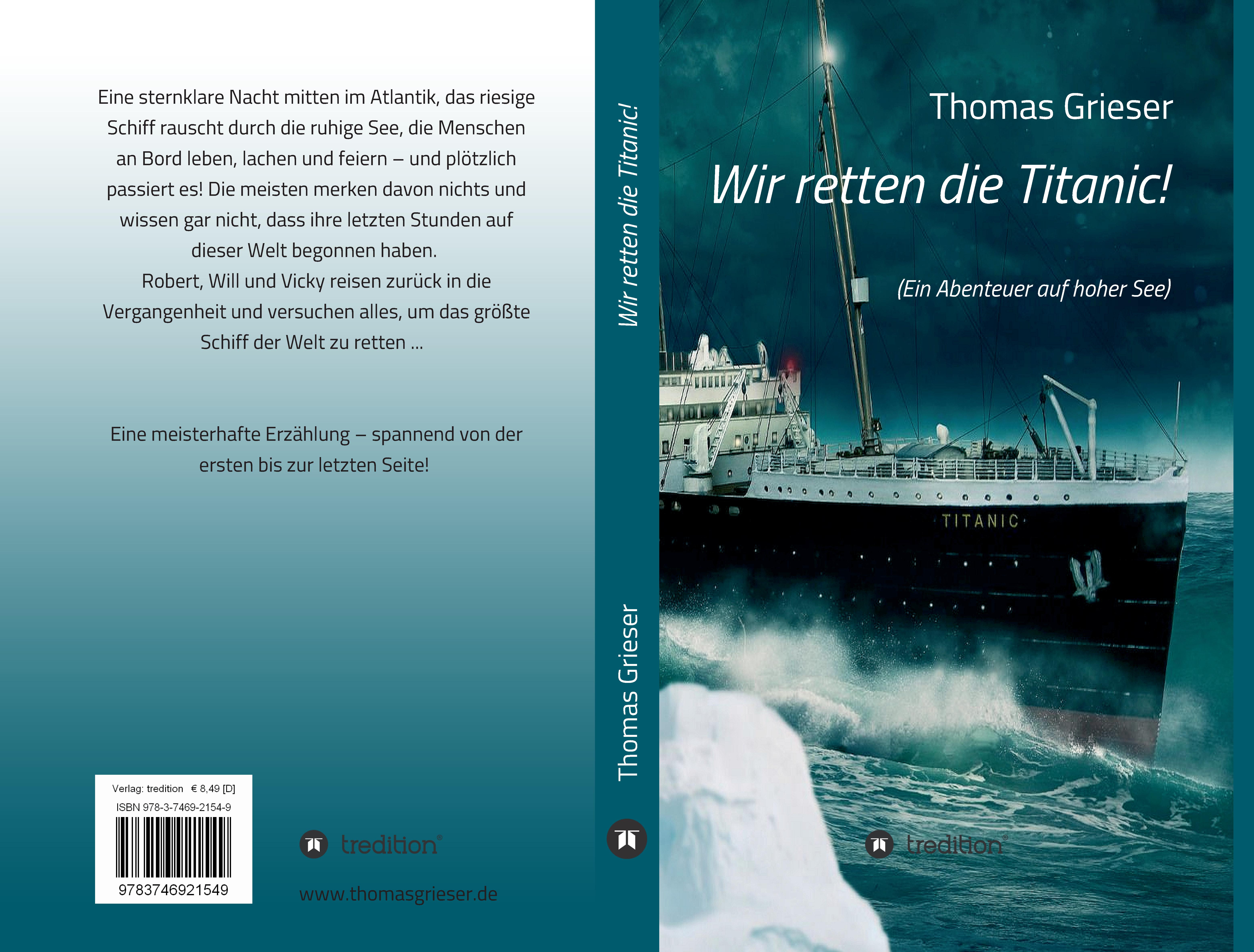 Gesamtes Coverbild Wir retten die Titanic!