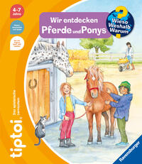 Vorderes Coverbild tiptoi® Wieso? Weshalb? Warum? - Wir entdecken Pferde und Ponys