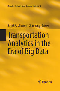 Vorderes Coverbild Transportation Analytics in the Era of Big Data