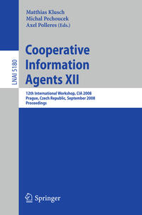 Vorderes Coverbild Cooperative Information Agents XII