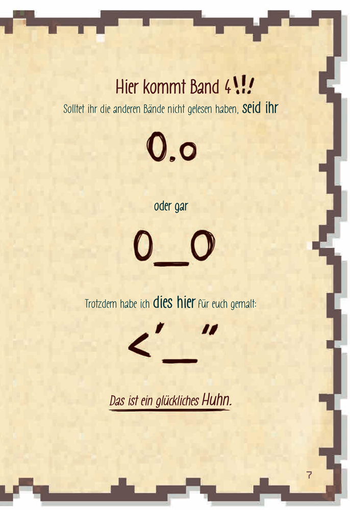Beispielinhalt (Bild) Tagebuch eines wahren Kriegers (Bd. 4)