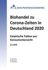 Vorderes Coverbild Biohandel zu Corona-Zeiten in Deutschland 2020