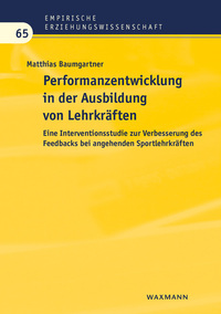 Vorderes Coverbild Performanzentwicklung in der Ausbildung von Lehrkräften