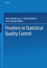 Vorderes Coverbild Frontiers in Statistical Quality Control