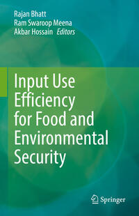 Vorderes Coverbild Input Use Efficiency for Food and Environmental Security