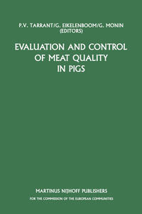 Vorderes Coverbild Evaluation and Control of Meat Quality in Pigs