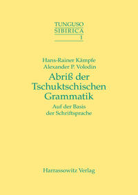 Vorderes Coverbild Abriss einer tschuktschischen Grammatik auf der Basis der Schriftsprache