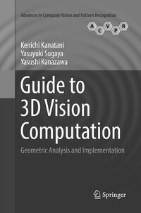 Vorderes Coverbild Guide to 3D Vision Computation