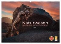 Vorderes Coverbild Naturwesen - Bodypainting Körperlandschaften (Wandkalender 2025 DIN A2 quer), CALVENDO Monatskalender