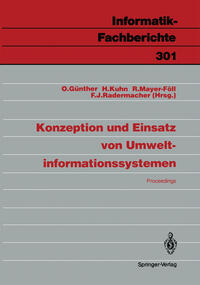 Vorderes Coverbild Konzeption und Einsatz von Umweltinformationssystemen