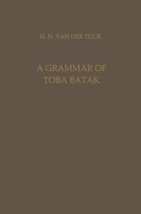 Vorderes Coverbild A Grammar of Toba Batak