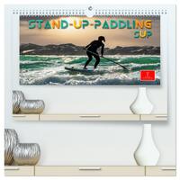 Vorderes Coverbild Stand-Up-Paddling SUP (hochwertiger Premium Wandkalender 2026 DIN A2 quer), Kunstdruck in Hochglanz