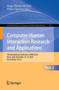 Vorderes Coverbild Computer-Human Interaction Research and Applications