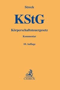 Vorderes Coverbild Körperschaftsteuergesetz. KStG