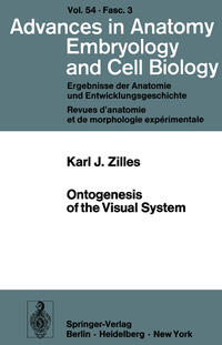 Vorderes Coverbild Ontogenesis of the Visual System