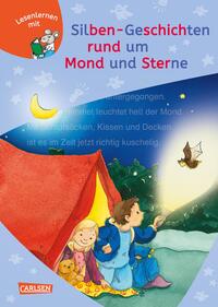 Vorderes Coverbild LESEMAUS zum Lesenlernen Sammelbände: Silben-Geschichten rund um Mond und Sterne