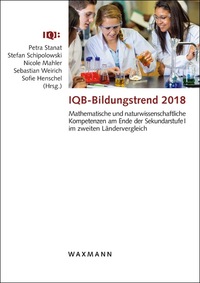 Vorderes Coverbild IQB-Bildungstrend 2018