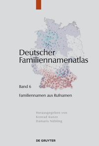 Vorderes Coverbild Familiennamen aus Rufnamen