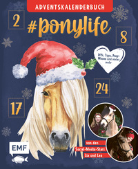 Vorderes Coverbild # ponylife – Mein Adventskalenderbuch – Von Lia und Lea
