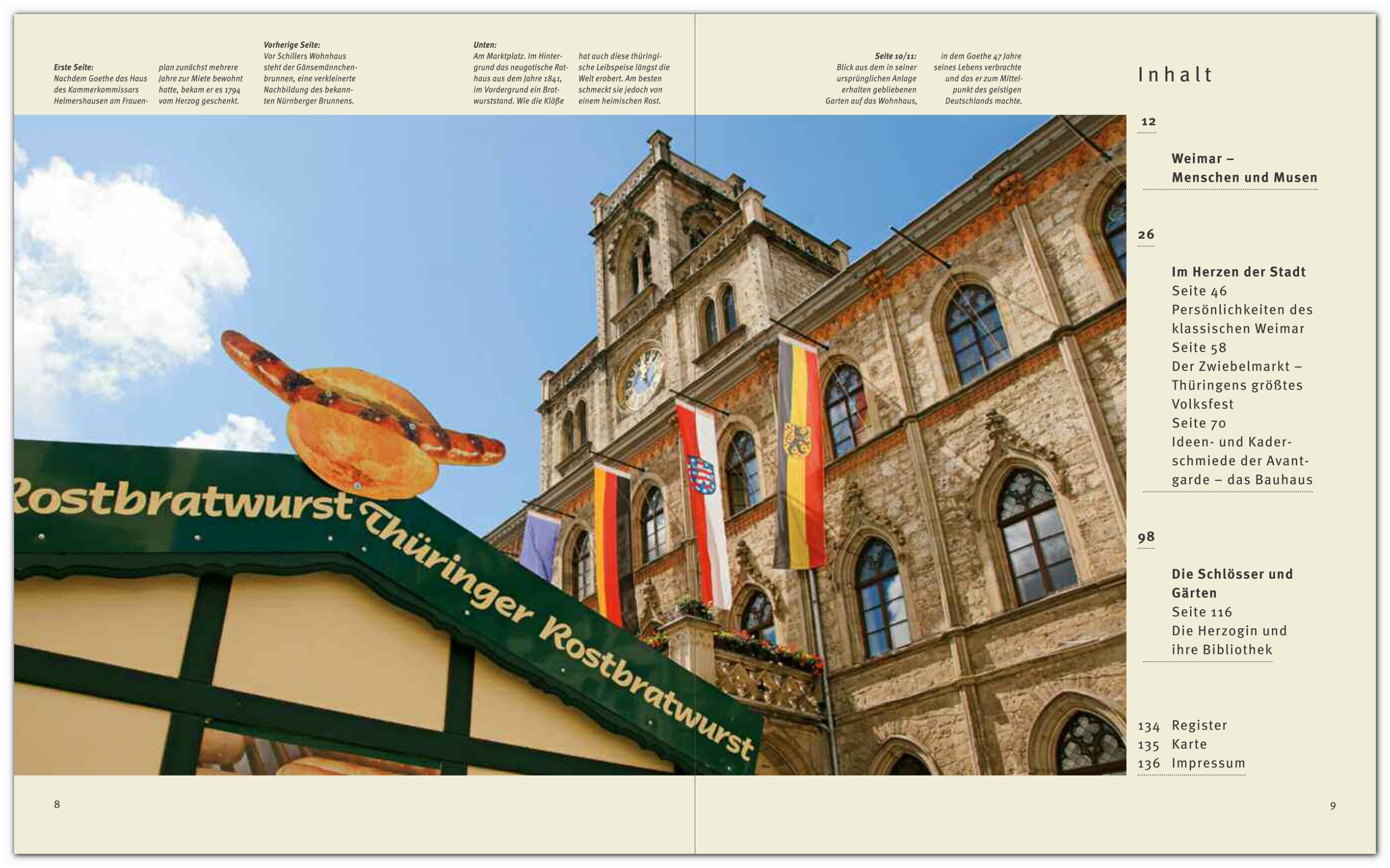 Beispielinhalt (Bild) Reise durch Weimar