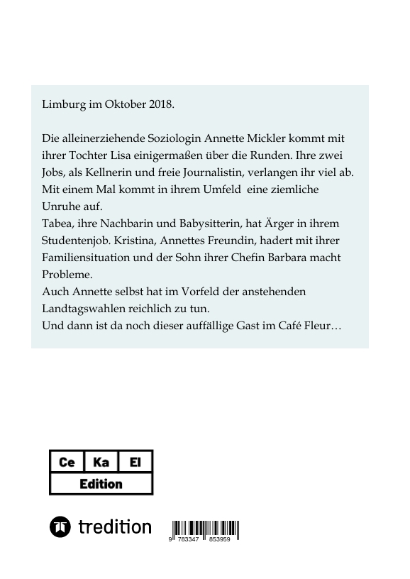 Rückseitencover Tage im Herbst