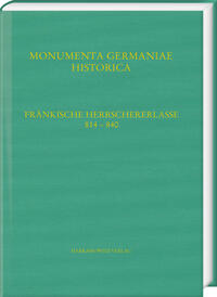 Vorderes Coverbild Fränkische Herrschererlasse (814–840). (Capitularia regum Francorum a. 814– a. 840)