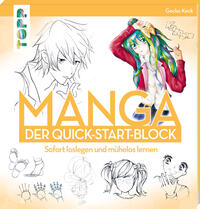 Vorderes Coverbild Manga. Der Quick-Start-Block