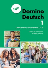 Vorderes Coverbild Domino Deutsch 1 NEU ? Lehrkommentar und -materialien A1.1