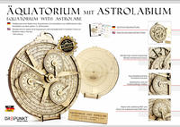 Vorderes Coverbild Bausatz Äquatorium mit Astrolabium (Deluxe Edition)