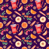 Vorderes Coverbild Servietten »Glühwein«