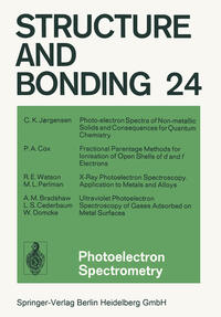 Vorderes Coverbild Photoelectron Spectrometry