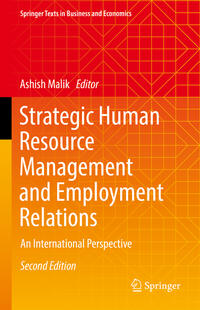 Vorderes Coverbild Strategic Human Resource Management and Employment Relations