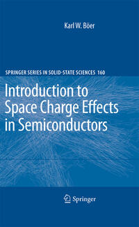 Vorderes Coverbild Introduction to Space Charge Effects in Semiconductors