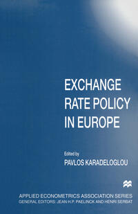 Vorderes Coverbild Exchange Rate Policy in Europe