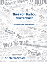 Vorderes Coverbild Thea von Harbou Skizzenbuch