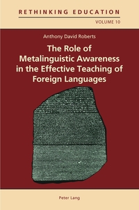 Vorderes Coverbild The Role of Metalinguistic Awareness in the Effective Teaching of Foreign Languages