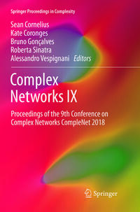 Vorderes Coverbild Complex Networks IX