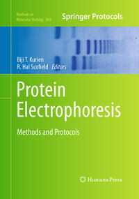 Vorderes Coverbild Protein Electrophoresis