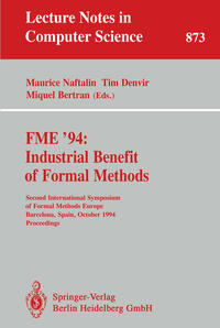 Vorderes Coverbild FME '94: Industrial Benefit of Formal Methods